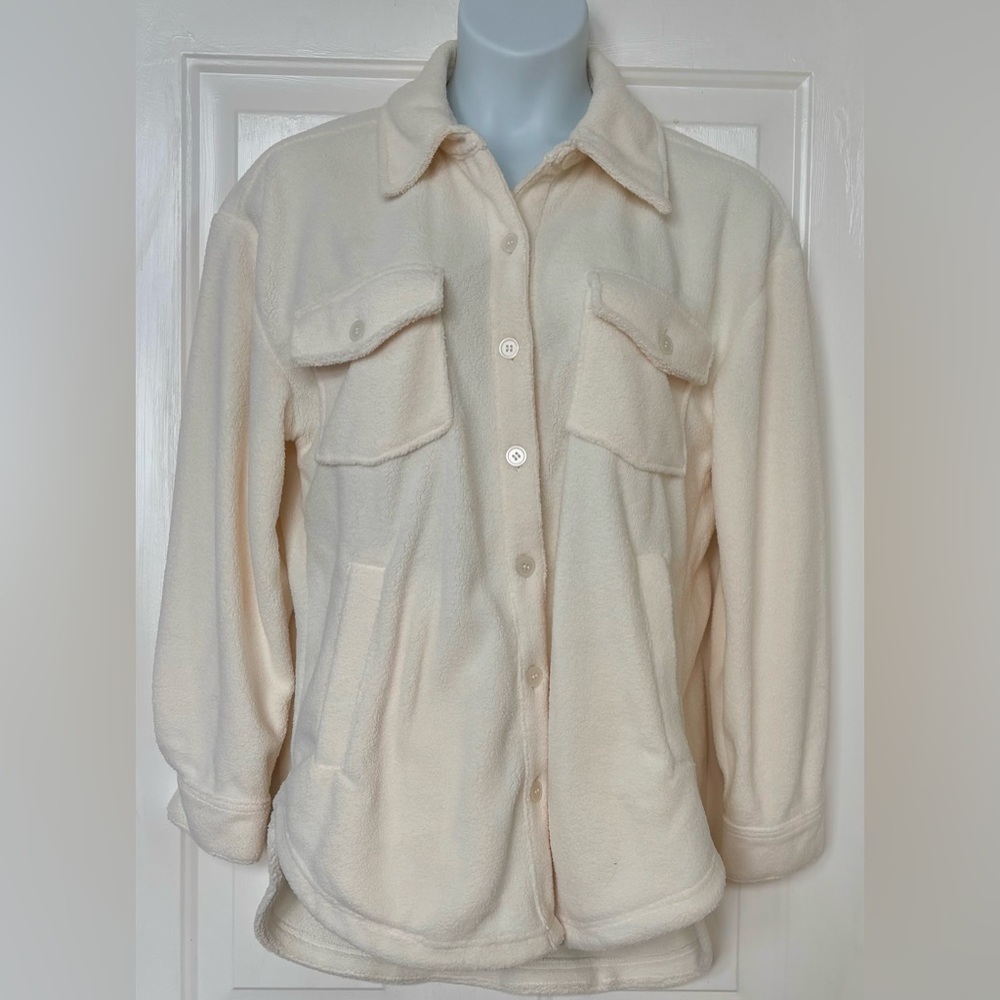 Loft NWOT Lou & Grey Sherpa Shirt